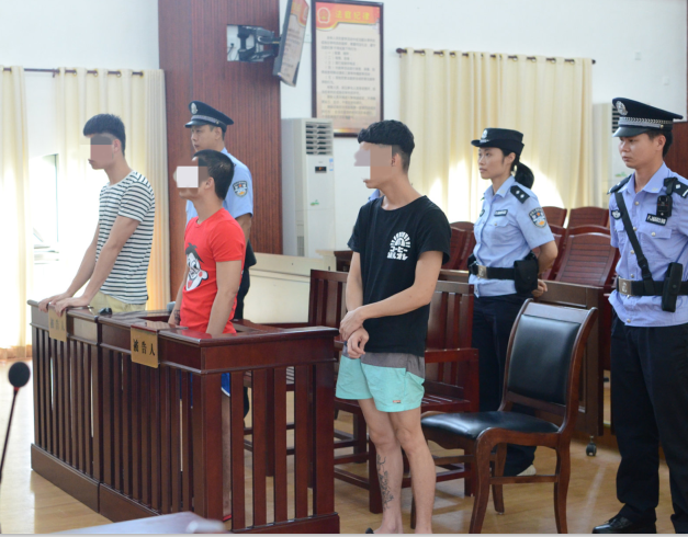 万宁法院公开开庭审理两起恶势力犯罪案件 4人分别获刑