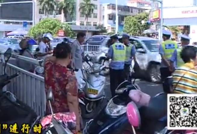 万宁公安交警集中开展摩托车